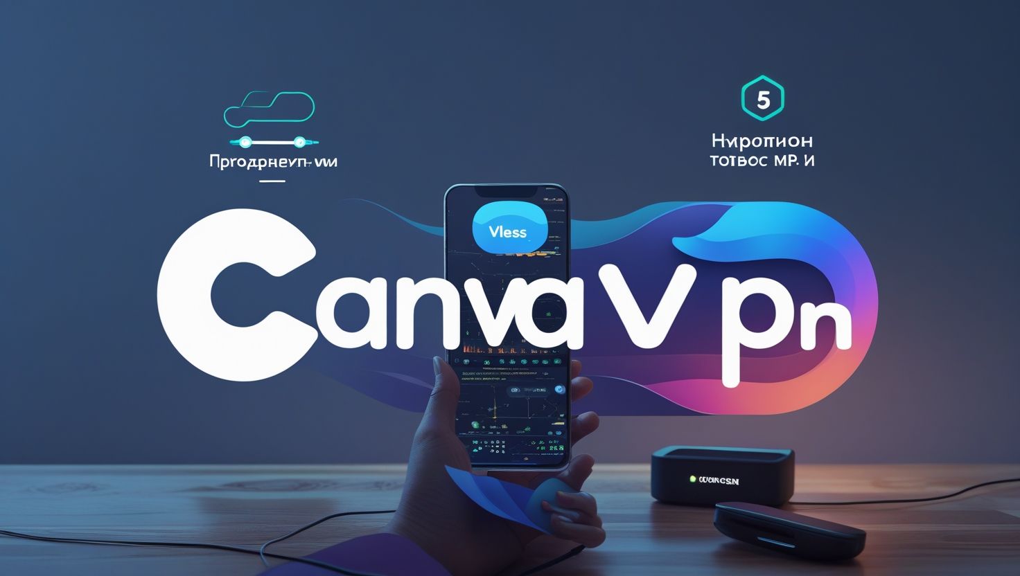 Canva VPN защита конфиденциальность интернет-безопасность шифрование соединения анонимный доступ цифровая приватность кибербезопасность безопасность данных
